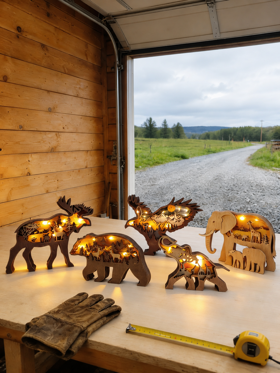 Wildwood Glow Carvings