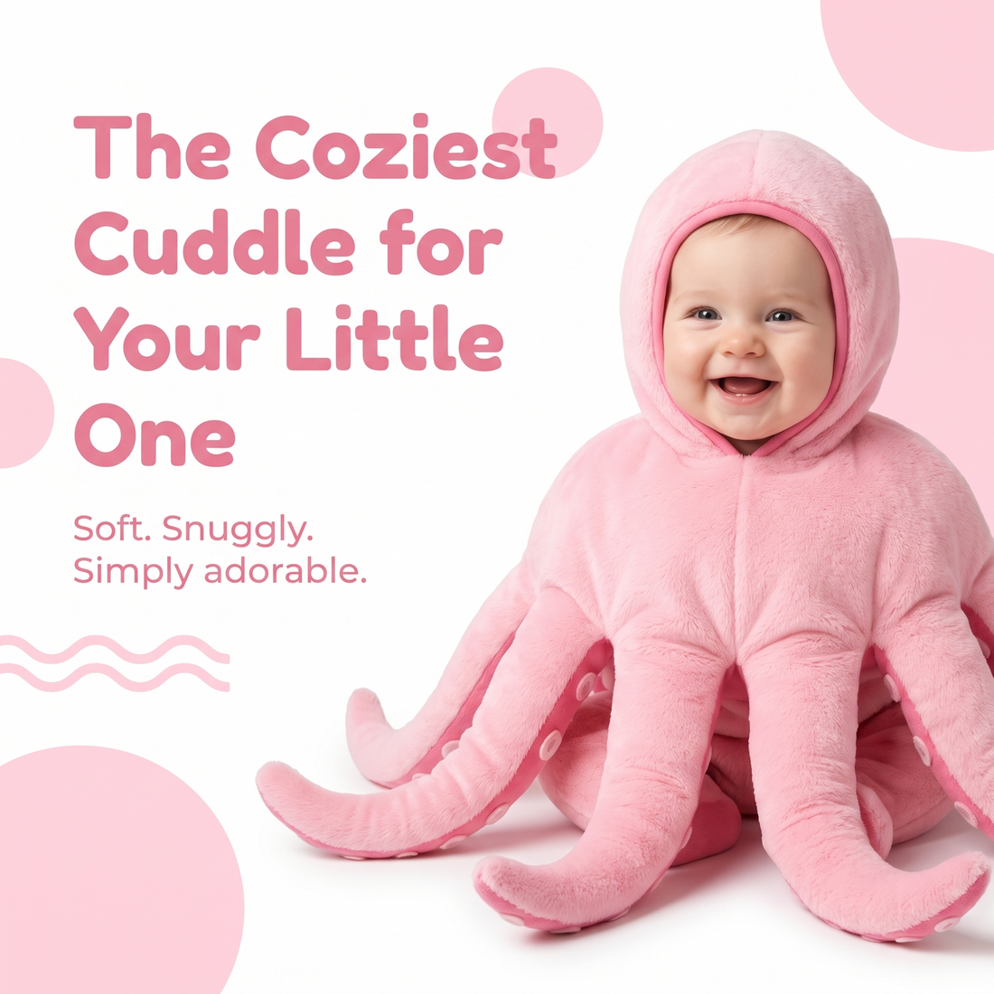 OctoCuddles™ Plush Costume — The Snuggle They'll Take Everywhere